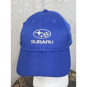 Subaru‎ Gear Blue Baseball Hat Cap -NWT - Adjustable - Embroidered Logo